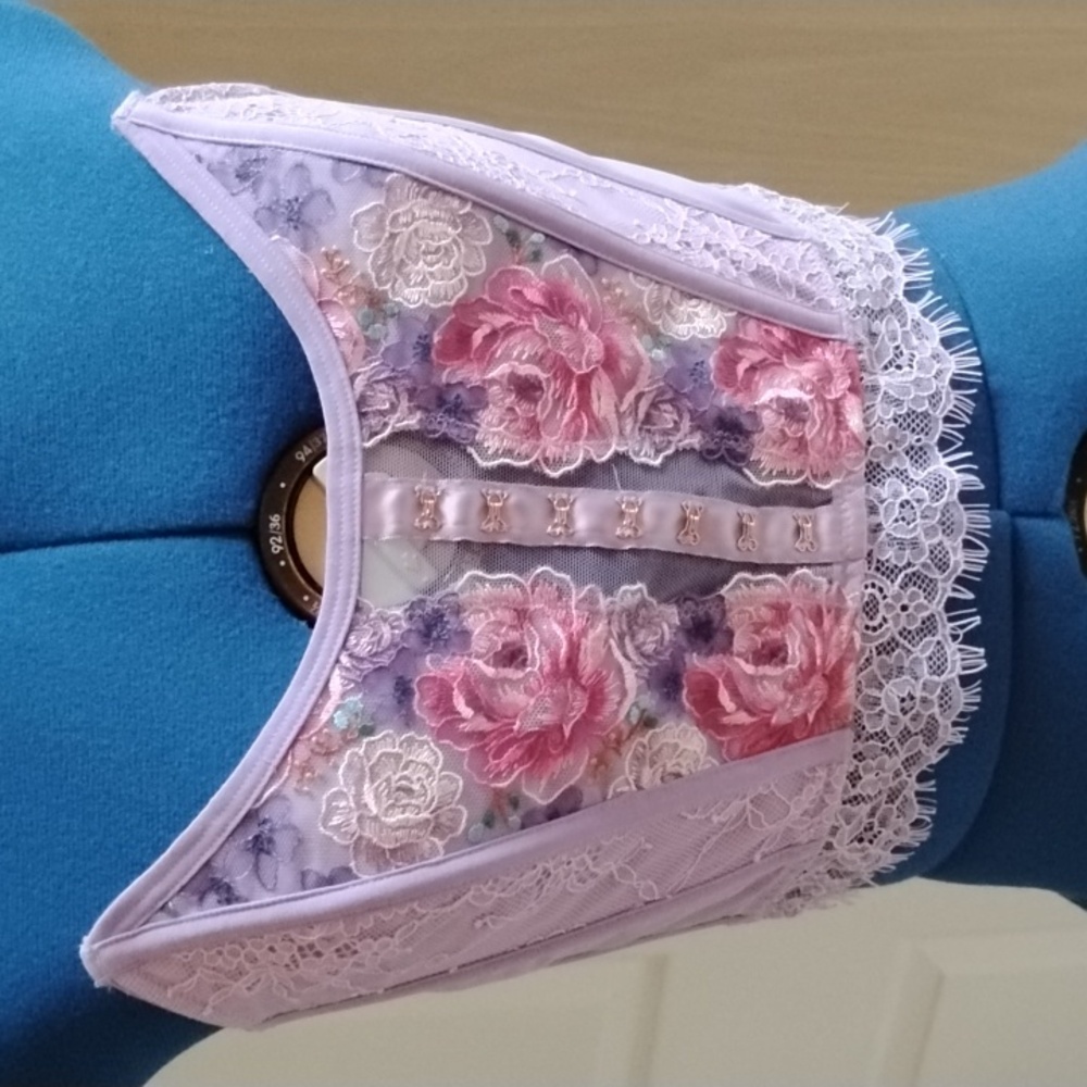 Victoria's Secret Purple Embellished Bustier